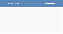 Desktop Screenshot of foamupdate.com