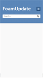 Mobile Screenshot of foamupdate.com
